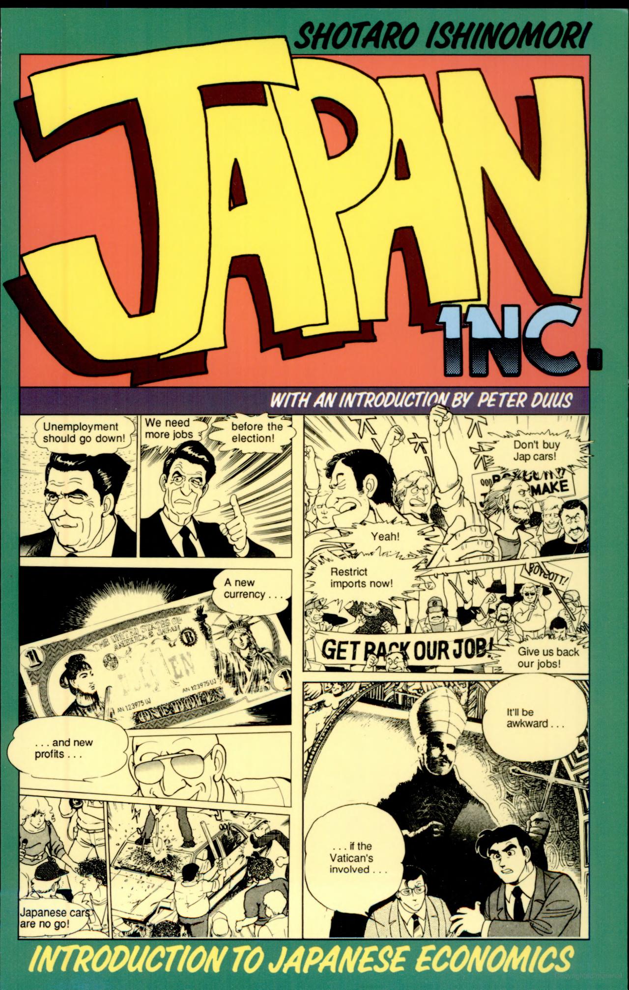 Manga Introduction to the Japanese Economy cover 4